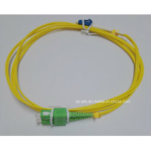 Cable de fibra óptica Sc / APC LC / PC